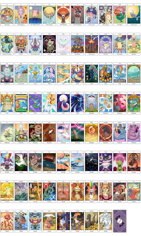 pokemon tarot deck|Deck of Origin: The Ever Grande Arcana